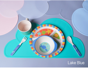 Tapis de table en silicone portable en forme de nuage, idéal pour l'alimentation des bébés et des enfants - Vente chaude - Product Image 2