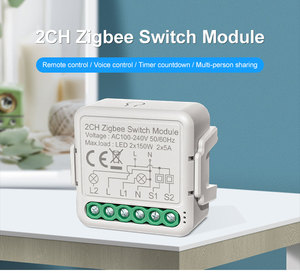 Nuevo Módulo de Interruptor WiFi Tuya de 1/2/<span class=keywords><strong>3</strong></span>/4 Canales, Módulo de Interruptor Zigbee Sin Neutro, Compatible con Alexa, Google Home y <span class=keywords><strong>Smart</strong></span> Life - Product Image 5