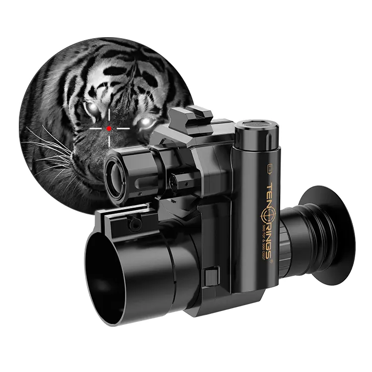 आउटडोर शिकार के लिए शिकार मोनोकुलर डिजिटल दिन और रात दृष्टि शिकार कैमरा स्कोप