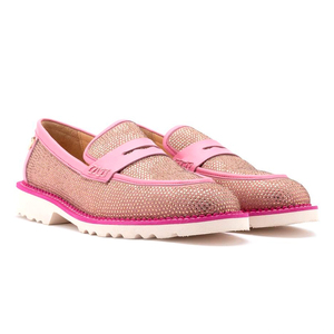Mocassins plats Abigail à enfiler en cuir suédé lapidé personnalisés en usine pour femmes - Product Image 1