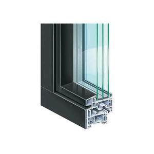 Cadres d'écran de porte et de fenêtre en <span class=keywords><strong>aluminium</strong></span> de serrure intelligente Série 6000 <span class=keywords><strong>Prix</strong></span> des services de traitement de pliage et de soudage pour le marché du Népal - Product Image 1
