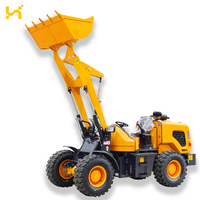 Chargeur compact 0,8 tonne certifié CE pour la construction routière et les chantiers de construction