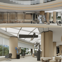 Projet de rénovation clé en main pour un salon et un café combinés, rénovation intérieure personnalisée pour un salon de beauté avec bar à café