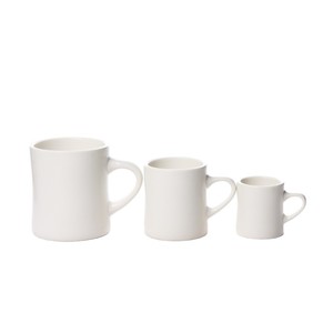 Ensemble de tasses en céramique, grande, moyenne et petite, à taille cintrée, compatibles micro-ondes, pour café, lait, eau, usage domestique ou au bureau, couleur unie, personnalisable - Product Image 5