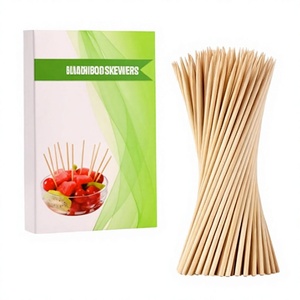 200 Palillos de Bambú de 6 Pulgadas para Aperitivos, Frutas, Kebabs, Cócteles y Bebidas, Hechos en China - Product Image 2
