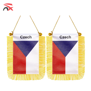 Ensemble de fanion de la <span class=keywords><strong>République</strong></span> <span class=keywords><strong>tchèque</strong></span> en gros, bracelet, drapeau de jardin, tasse en céramique, drapeaux nationaux pour célébrer la Journée nationale - Product Image 2
