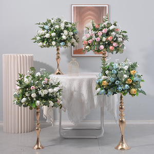 Nouvelle Boule <span class=keywords><strong>de</strong></span> Fleurs Artificielles Premium <span class=keywords><strong>de</strong></span> 50 cm en Forme <span class=keywords><strong>de</strong></span> <span class=keywords><strong>Bouton</strong></span> <span class=keywords><strong>de</strong></span> <span class=keywords><strong>Rose</strong></span> pour Décoration Florale <span class=keywords><strong>de</strong></span> Table <span class=keywords><strong>de</strong></span> Mariage, Banquet et Événements - Product Image 4