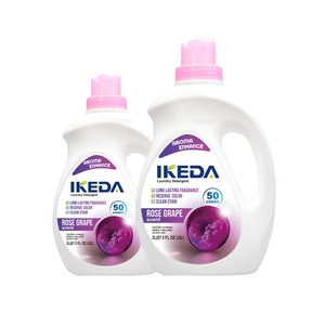 IKEDA Detergente Líquido <span class=keywords><strong>para</strong></span> Ropa de 2L con Aroma Proveedor de Detergente Práctico <span class=keywords><strong>para</strong></span> el Hogar Limpieza Profunda Fragancia Duradera - Product Image 1