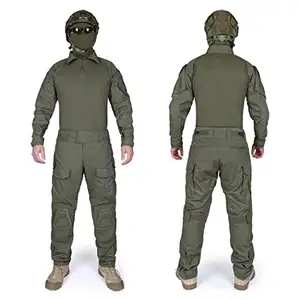 OEM Service Men's G3 Assault Frog Suit And BDU Multicam Camouflage Tactical Airsoft Hunting Paintball Gear With Knee Pads