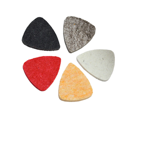 Púas de fieltro de lana de 3,2 mm de grosor para ukelele, púas de fieltro suave de tono bajo y suave, accesorios para instrumentos musicales - Product Image 1