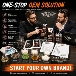 Collection de Soins Premium pour Hommes, Emballage Prêt à Offrir, Soins de la Barbe, Huile Nourrissante, Baume, Nettoyant, <span class=keywords><strong>Kit</strong></span> Complet de Soins de la Barbe - Product Image 5