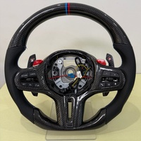 Volante de Fibra de Carbono Personalizado para BMW X3m G01 G02 G05 G20 G80 G87 M4 F13 F25 F33