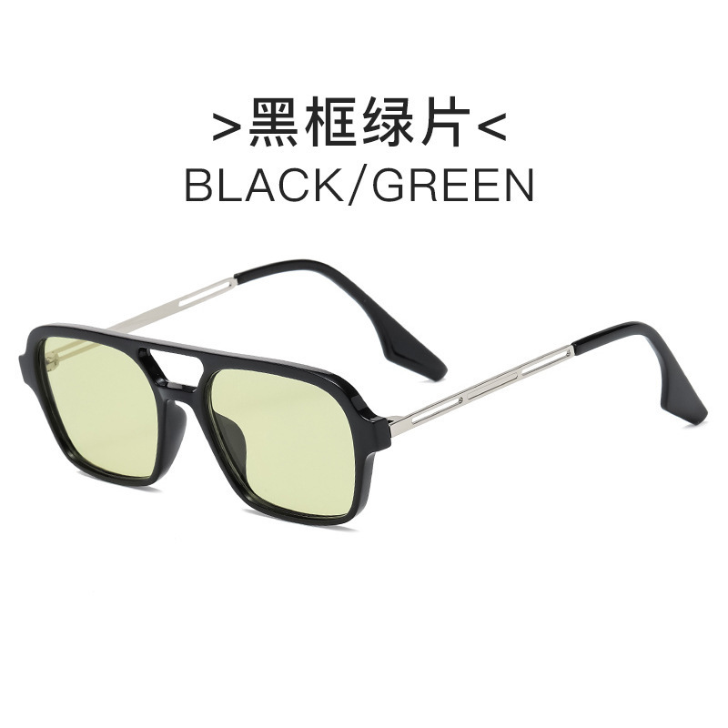334-c5 montura negra-lentes verdes