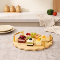 Ensemble de plateaux en bambou réutilisables, rétro, non toxiques, écologiques, durables, cadeaux d'affaires, plateau à savon, plateau de service alimentaire, couleur/logo personnalisé