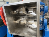 Mélangeur extrudeur double Z, machine à mélanger le caoutchouc butyle en acier Z Sigma