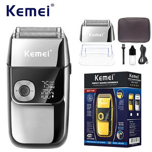 Kemei barba Trimmer <span class=keywords><strong>professionale</strong></span> per il viso <span class=keywords><strong>rasoio</strong></span> KM-2028 a tre velocità regolabile taglio di capelli macchina Display LCD barba <span class=keywords><strong>rasoio</strong></span> per gli uomini - Product Image 2