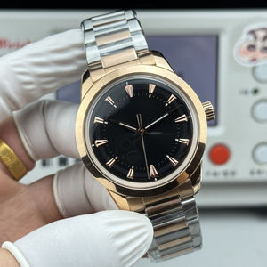 Reloj de Lujo Premium con Caja Mecánica Automática, Esfera Romana Luminosa, Cristal de Zafiro, Resistente al Agua 50 Bar, Acero Inoxidable - Product Image 2