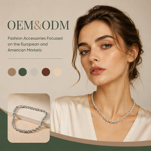 Ear enlace oem odm Wholesale Silver Plated <b>Rope</b> <b>Chain</b> Necklaces Twisted Braided <b>Chain</b> Jewelry For Men Women - Product Image 1