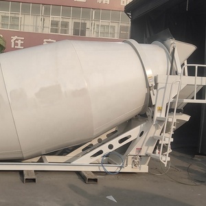 Xe trộn bê tông tự hành, máy bơm bê tông, máy trộn bê tông 2m3, thùng trộn bê tông - Product Image 5