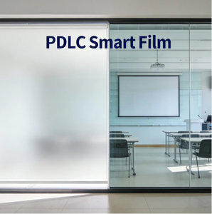 Pellicola Elettrica Oscurante PDLC Smart <span class=keywords><strong>Film</strong></span> con Alimentatore e Telecomando per Protezione della Privacy su Vetri e Porte da Ufficio - Product Image 1