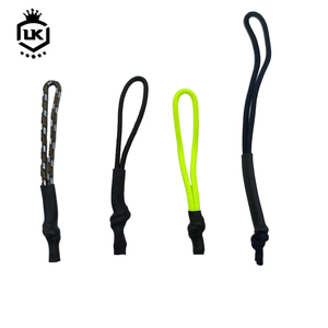 Lanke Export Noeud Zipper Pull Head U Type Caoutchouc Plastique Logo Dot String Zipper Pullers pour Vêtement, Extérieur, Unifo - Product Image 5