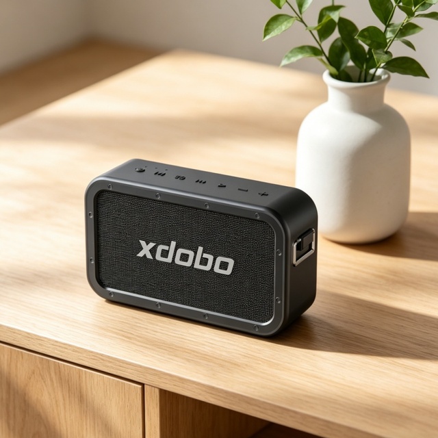 Original XDOBO 1983 Max 120W Portable Outdoor Super Bass Speaker for Outdoor Parties Waterproof Large Battery BT Speaker
