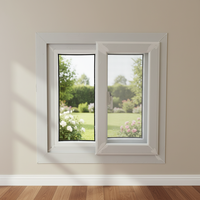 Ventana corredera PVC/UPVC a medida resistente a huracanes Calidad premium probada UE perfil de gama alta precio competitivo