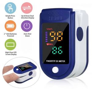 เครื่องวัดออกซิเจนในเลือดแบบพกพา รุ่น <span class=keywords><strong>LK87</strong></span> พร้อมหน้าจอ LED LCD สำหรับวัดชีพจรและอัตราการเต้นของหัวใจ - Product Image 1
