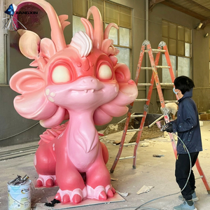 Statue de <span class=keywords><strong>bête</strong></span> divine en fibre de verre moderne fabriquée à <span class=keywords><strong>la</strong></span> main créature mythique de style anime pour les parcs de centres commerciaux <span class=keywords><strong>et</strong></span> <span class=keywords><strong>la</strong></span> promotion de <span class=keywords><strong>la</strong></span> marque - Product Image 6