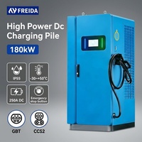 Nouvelle station de recharge intelligente FRD 180 kW DC EVSE CCS2 à double connecteur avec OCPP 1.6/2.0 et 4G/Ethernet pour centre commercial CE