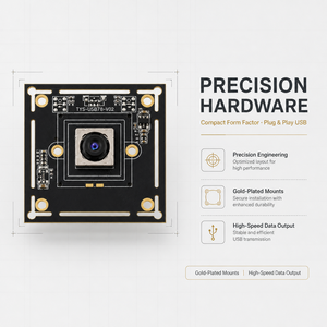 บอร์ดเว็บแคม USB ความละเอียด 4K 30fps Ultra HD 12MP ใช้เซ็นเซอร์ Sony IMX362 แบบ Dual Pixel PDAF โฟกัสอัตโนมัติ พร้อม HDR สำหรับเครื่องจดจำใบหน้า - Product Image 1