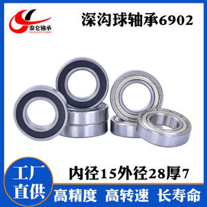 Roulement miniature à paroi mince spécial 6902ZZ/RS 15*28*7 Dimensions 16*28*7 Roulement spécial de précision - Product Image 3