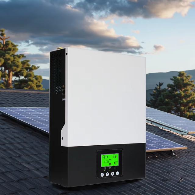 3kVA 2.4kW AC String Power System 230V 50Hz Built 80A MPPT Charger Pure Sine Wave Single Household Energy Hybrid Solar Inverter