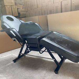 Cama de Masaje para Salón de Belleza, Muebles de Salón, Cuero Suave de Lujo, Mesa de Tatuaje, Cama Cosmética Facial - Product Image 6