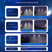 Lampes solaires LED personnalisées Wowo pour l'extérieur, la rue, la cour, le jardin, la pelouse - Vente chaude, étanches, avec capteur de mouvement et contrôle inductif