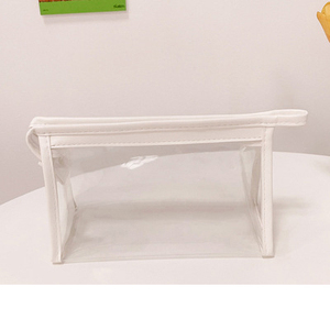 Caja de Almacenamiento de Maquillaje Transparente, Impermeable, con Cierre, de Gran Capacidad, para Estudiantes Durante las <span class=keywords><strong>Exámenes</strong></span>, Diseño Triangular - Product Image 2