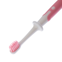 Brosse à dents en plastique pour enfants OEM en gros brosse à dents manuelle à poils ultra doux pour enfants avec jouet