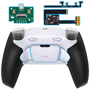 Kit de Botones Traseros Remapeables RISE Plus MAX en Blanco y Negro con Acabado de Goma, con Toques de Gatillo y Paro de Clic para el Control de PS5 - Product Image 2