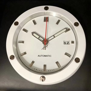 นาฬิกาแขวนผนังดิจิตอลควอตซ์หน้าปัดเดี่ยว ดีไซน์หรูหราทันสมัย เหมาะสำหรับตกแต่งบ้าน พร้อมเข็มโลหะคุณภาพสูงสำหรับห้องนั่งเล่น - Product Image 1