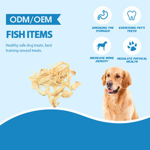 Fish Jerky Best <span class=keywords><strong>Dog</strong></span> Food <span class=keywords><strong>Treats</strong></span> Oem Venta al por mayor Snack saludable para mascotas Comida seca para mascotas Snacks chinos - Product Image 2