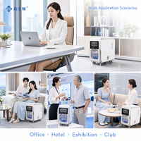 Machine à hydrogène et oxygène 1200 ml/min pour usage domestique, YISHENGRUI, adaptateurs de prise standard internationaux offerts, livraison en 20 jours