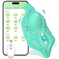 Tragbarer Höschen vibrator mit App & Fernbedienung Schmetterlings vibratoren Klitoris Stimulator Vibrierendes Höschen Sexspielzeug für Frauen