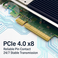 Carte d'interface réseau filaire pour serveur Intel 25GbE 2 ports PCIe 4.0x8 E810-XXVAM2 E810XXVDA2G1P5, adaptateur Ethernet en stock