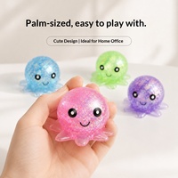 Jouet anti-stress Octopus Squishy à récupération lente, style bonbon de malt, gadget de décompression en PU, pour tous les âges, best-seller