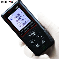 Télémètre laser industriel portable BOLNA, étanche à l'eau et à la poussière IP54, portée de 100 m, précision de 0,04 po, batterie au lithium 10 000