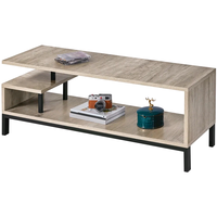 Combohome Mobilier de salon nouveau design Support TV en bois Armoire et table à café et thé Ensemble en bois