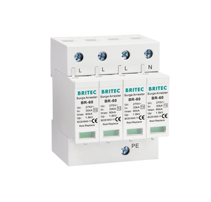 BR275-60 2P Tipo AC T2 60kA Dispositivo di <span class=keywords><strong>Protezione</strong></span> da Sovratensioni ACSPD Bipolare T2 - Product Image 2