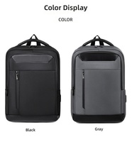 Sac à dos professionnel extensible pour ordinateur portable avec logo personnalisé, grande capacité, vente en gros, avec port USB pour le bureau, les affaires et les voyages