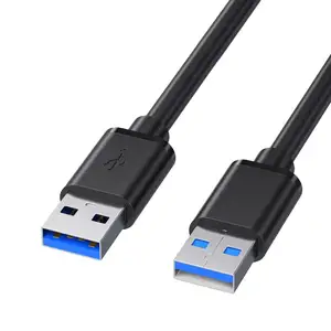 USB 3.0 5Gbit/sec a型公到a型公0.5m电缆AM/AM扩展数据电缆扩展器，用于计算机附件