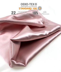 22 Momme sınıf 6A dut ipek yastık kılıfı Set toksik olmayan Charmeuse ipek yastık örtüsü çiçek desen bağımsız web sitesi - Product Image 1